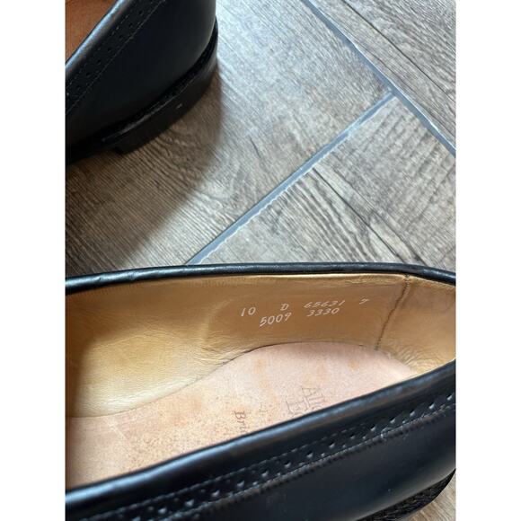 Allen Edmonds Bridgeton Black Leather Tassel Loafers Men’s‎ Size 10D - Picture 7 of 8